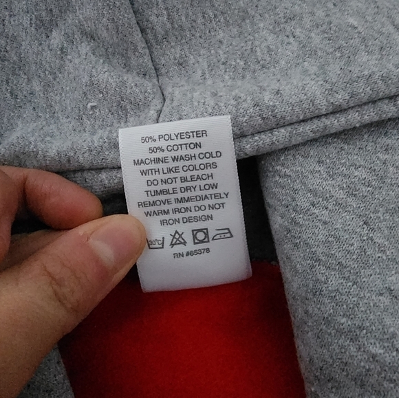 Holloway Sportswear Banner Hoodie Red/Athletic Heather Size Small. New w… - Picture 7 of 7